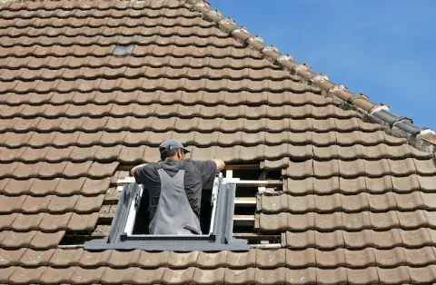 Pose de velux - Plouezoc'h